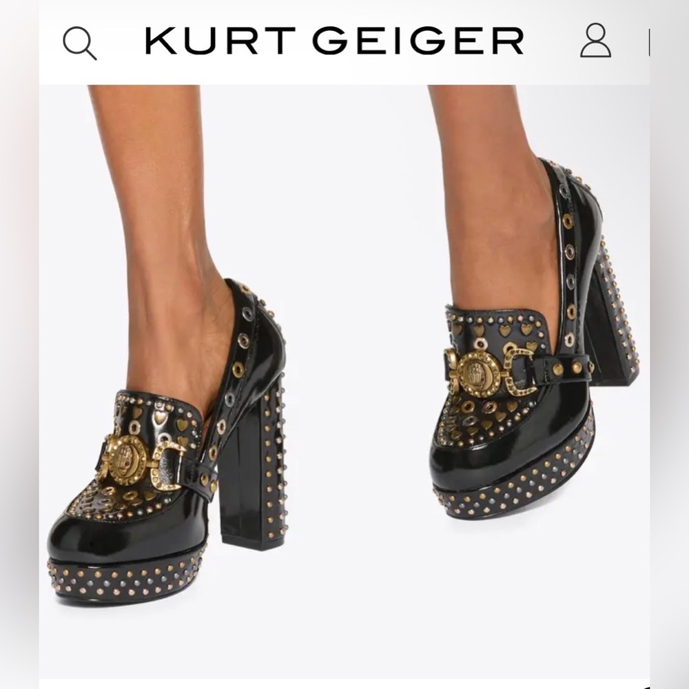 Kurt Geiger MANSION LOAFER PLATFORM
